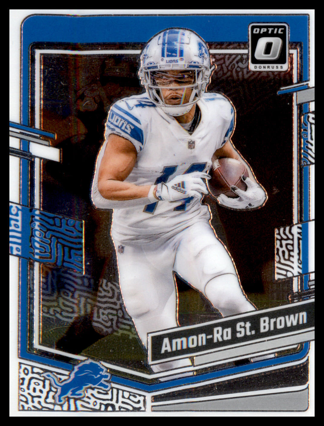 2023 Donruss Optic #59 Amon-Ra St. Brown - Veteran Sports Cards FL