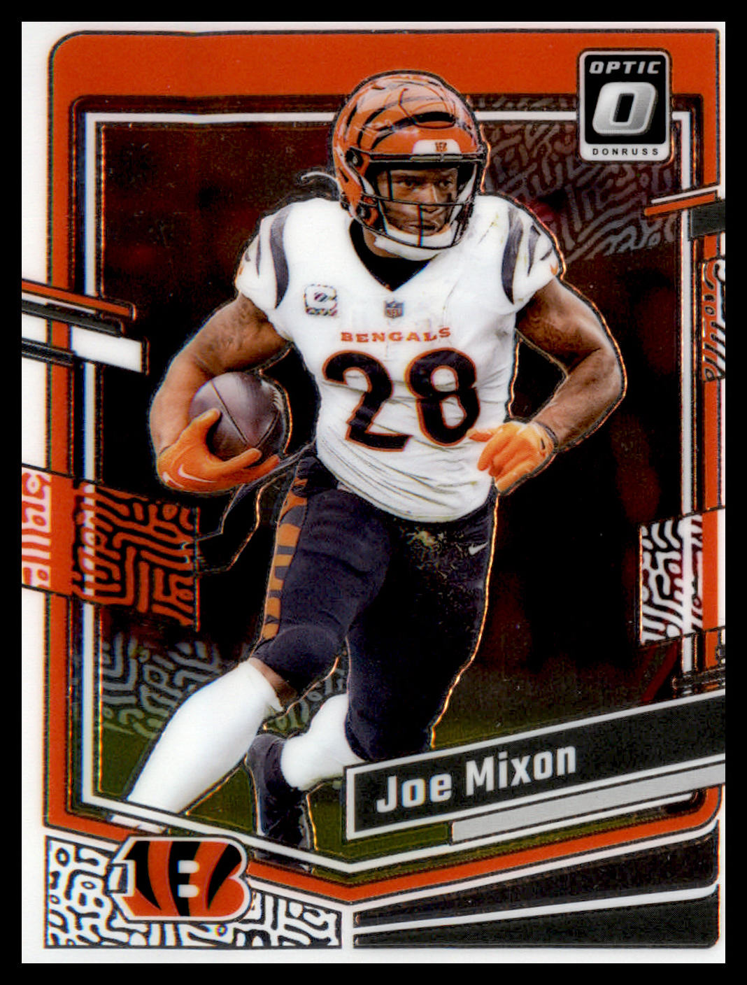 2023 Donruss Optic #43 Joe Mixon - Veteran Sports Cards FL