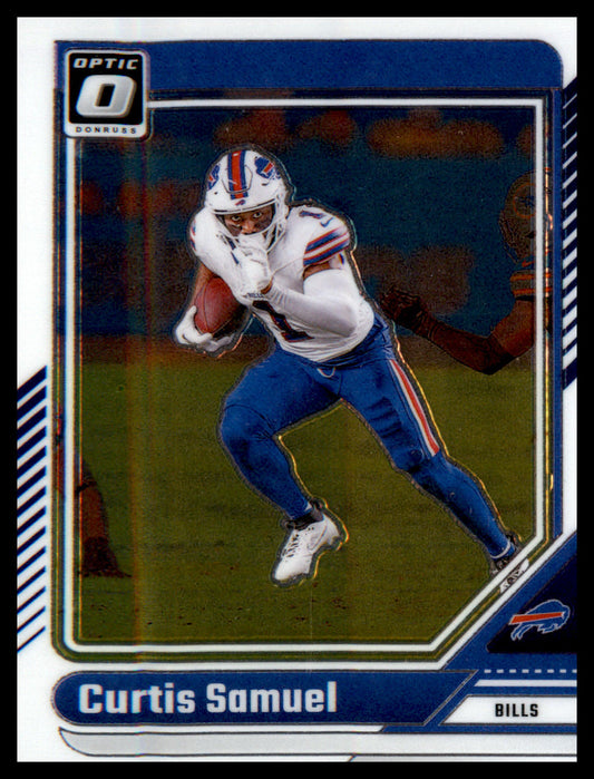 2024 Donruss Optic #22 Curtis Samuel - Veteran Sports Cards FL
