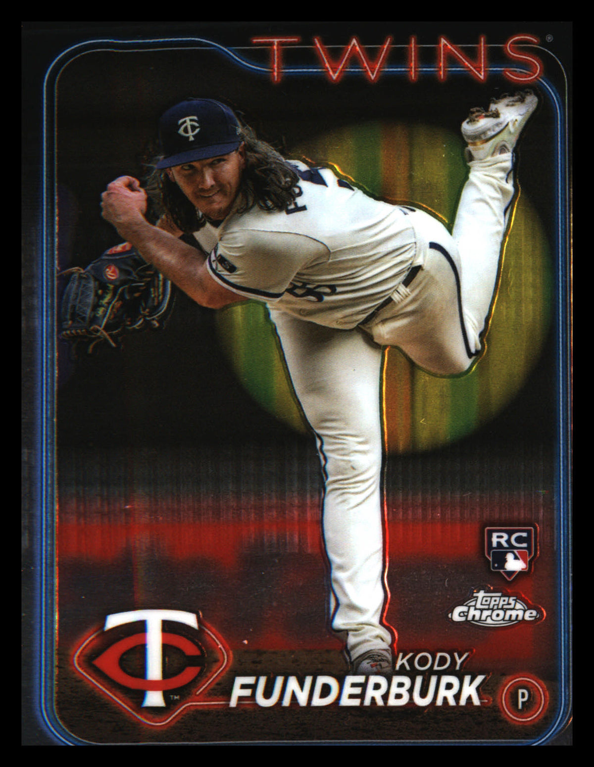 2024 Topps Chrome #297 Kody Funderburk Rookie Rookie - Veteran Sports Cards FL