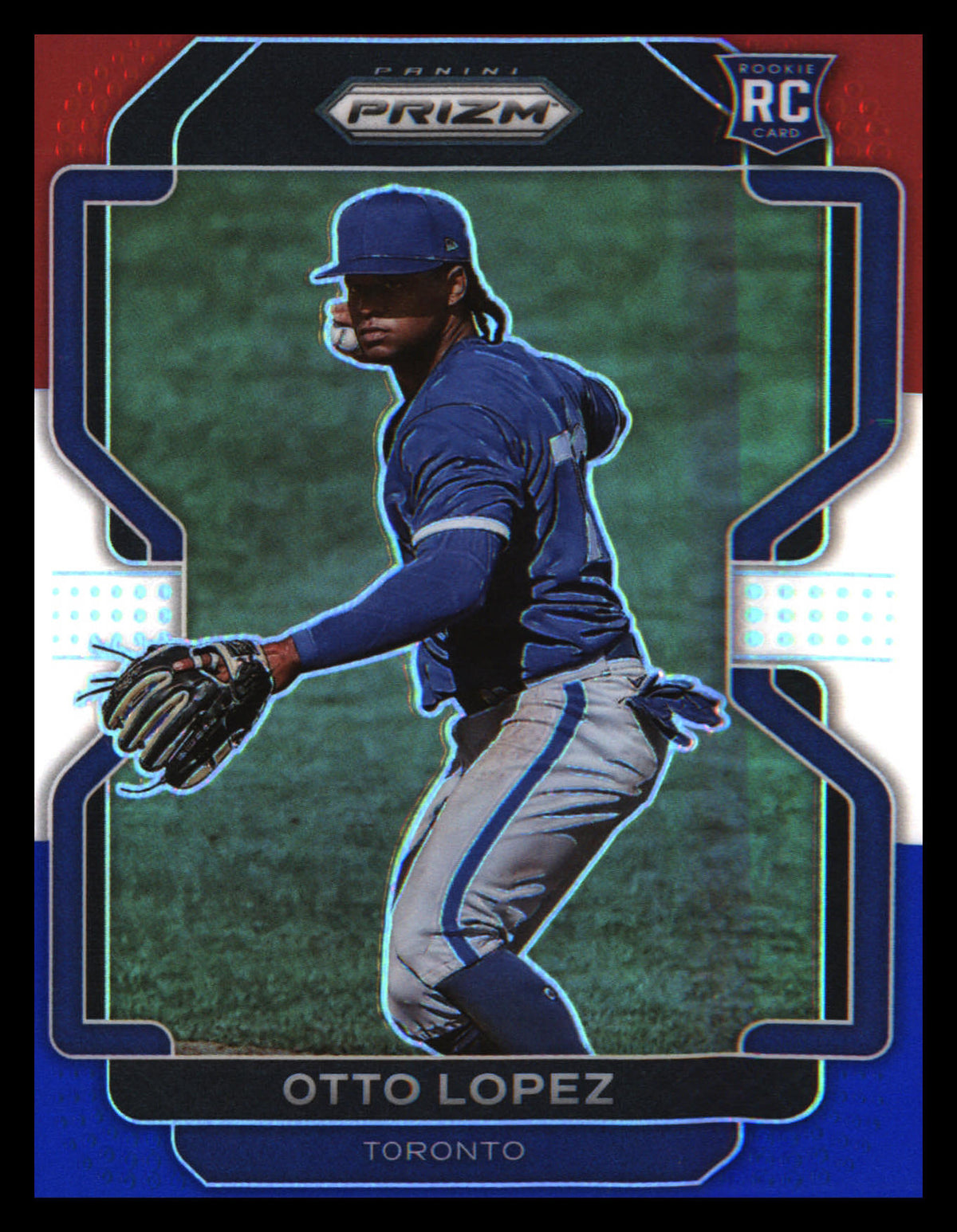 2022 Panini Prizm Red/White/Blue Prizm #36 Otto Lopez Rookie Rookie - Veteran Sports Cards FL