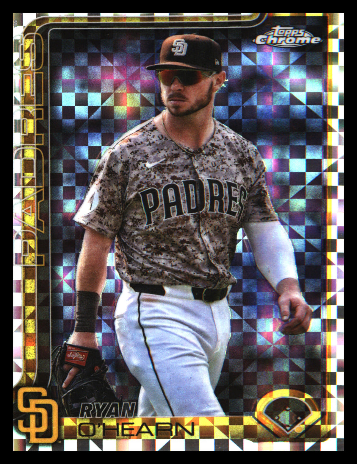2025 Topps Chrome Update X-Fractors #USC71 Ryan O'Hearn - Veteran Sports Cards FL