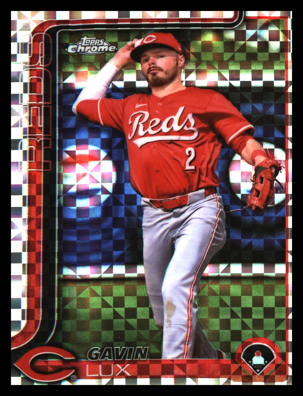 2025 Topps Chrome X-Fractors #237 Gavin Lux - Veteran Sports Cards FL