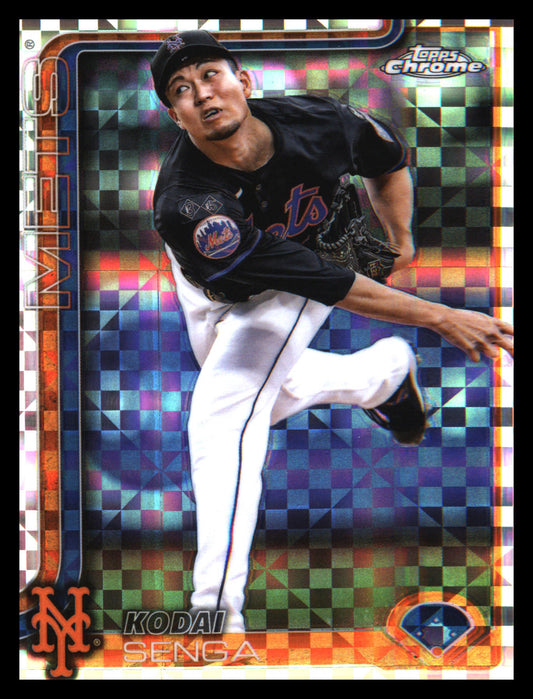 2025 Topps Chrome X-Fractors #246 Kodai Senga - Veteran Sports Cards FL
