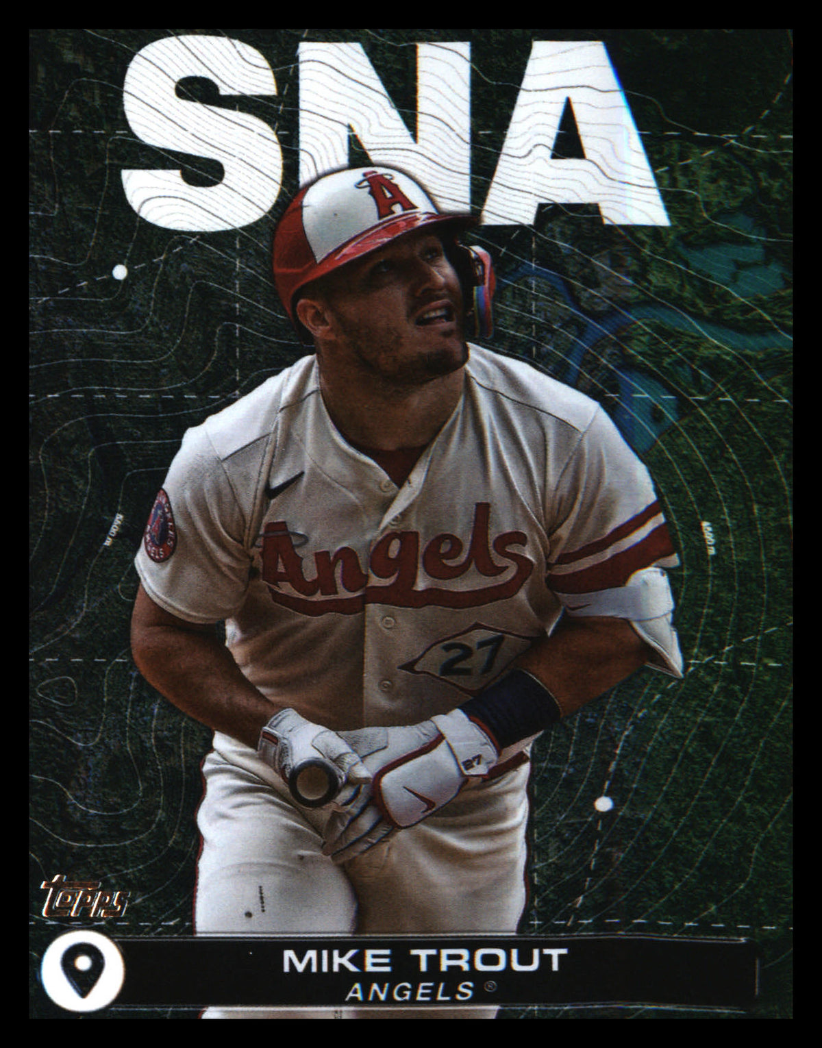 2024 Topps City to City #CTC-2 Mike Trout - Veteran Sports Cards FL