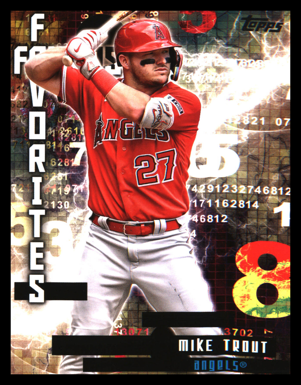 2024 Topps Fantasy Favorites #FF-2 Mike Trout - Veteran Sports Cards FL