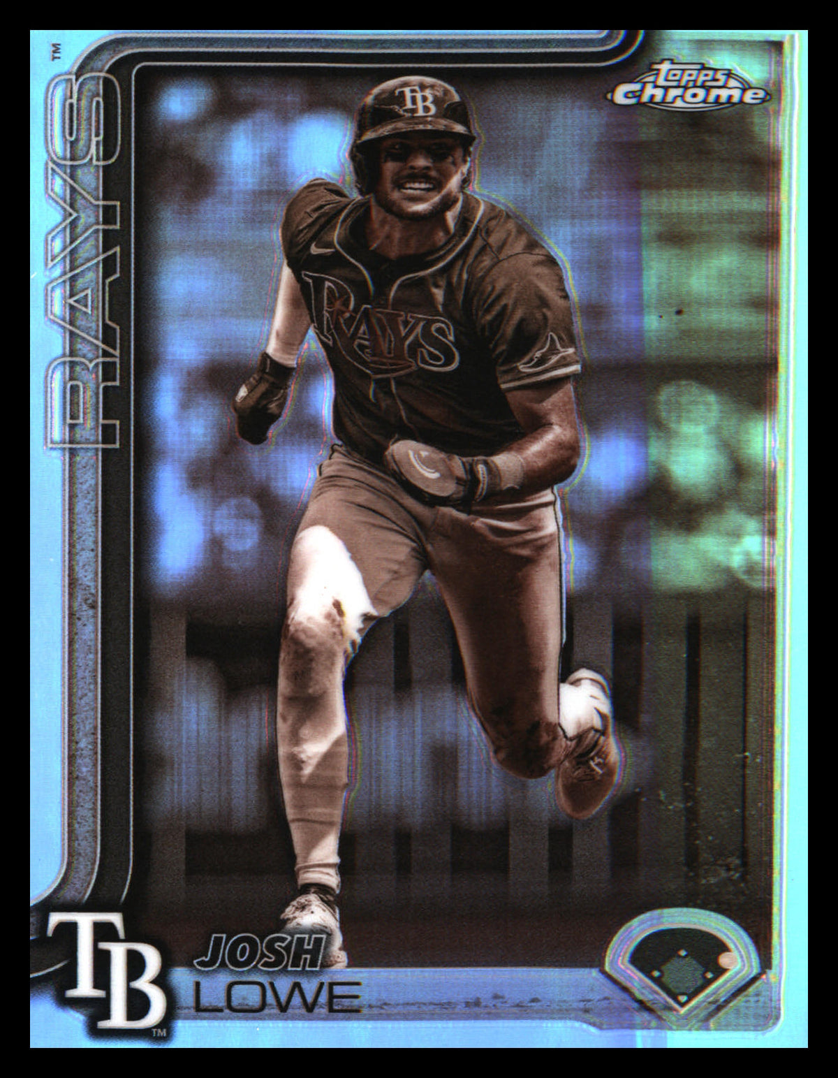 2025 Topps Chrome Sepia Refractors #111 Josh Lowe - Veteran Sports Cards FL