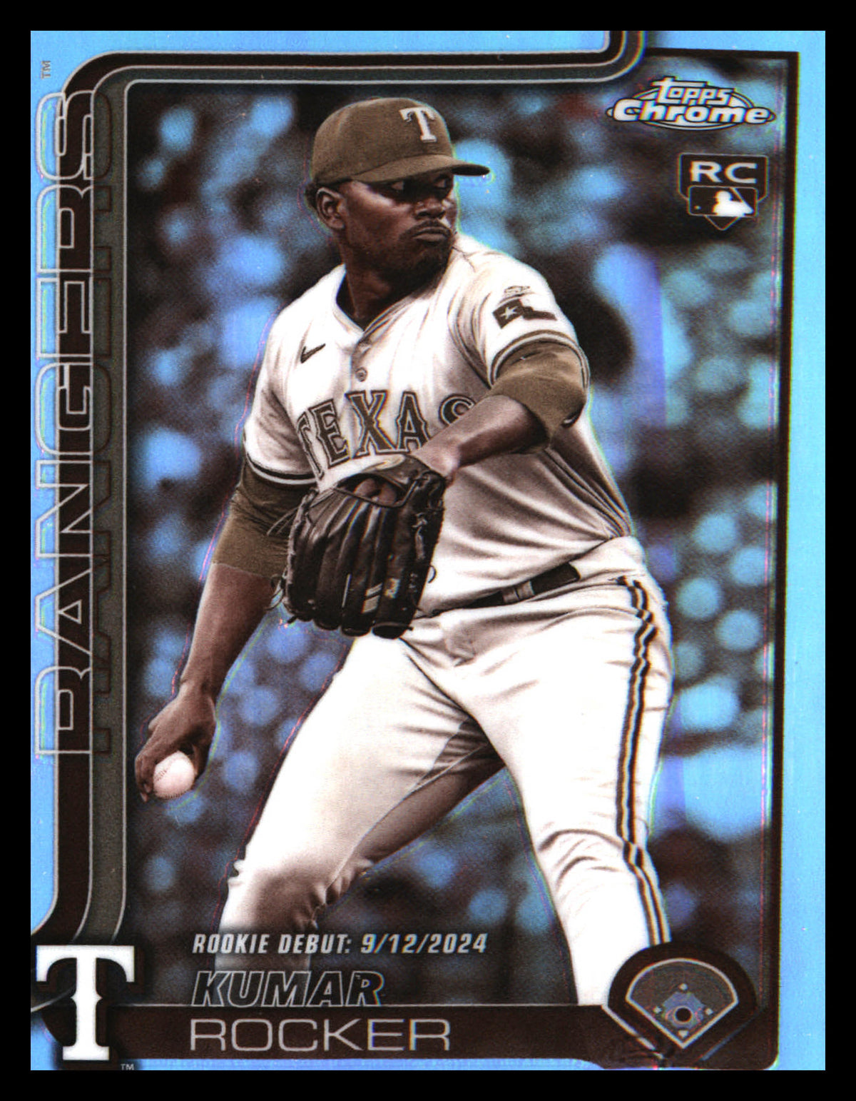2025 Topps Update Gold #US264 Kumar Rocker SN #/2025 - Veteran Sports Cards FL