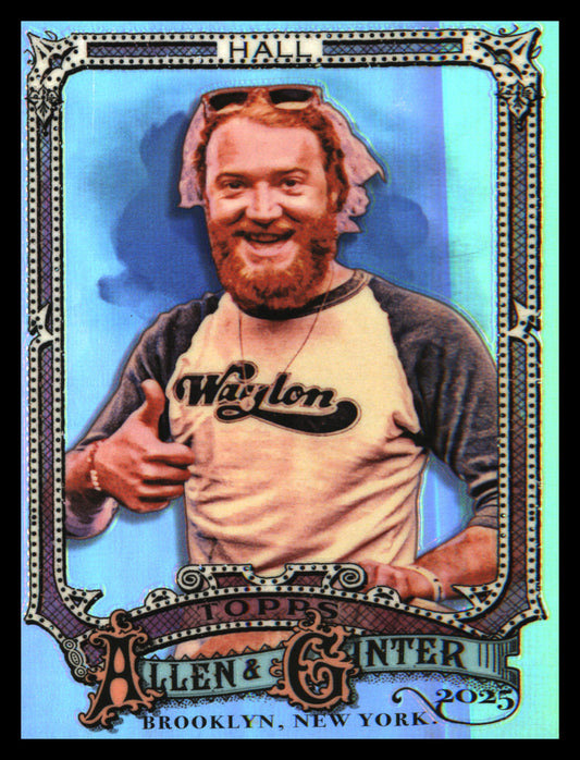 2025 Topps Allen & Ginter Chrome Refractor #256 John Hall - Veteran Sports Cards FL