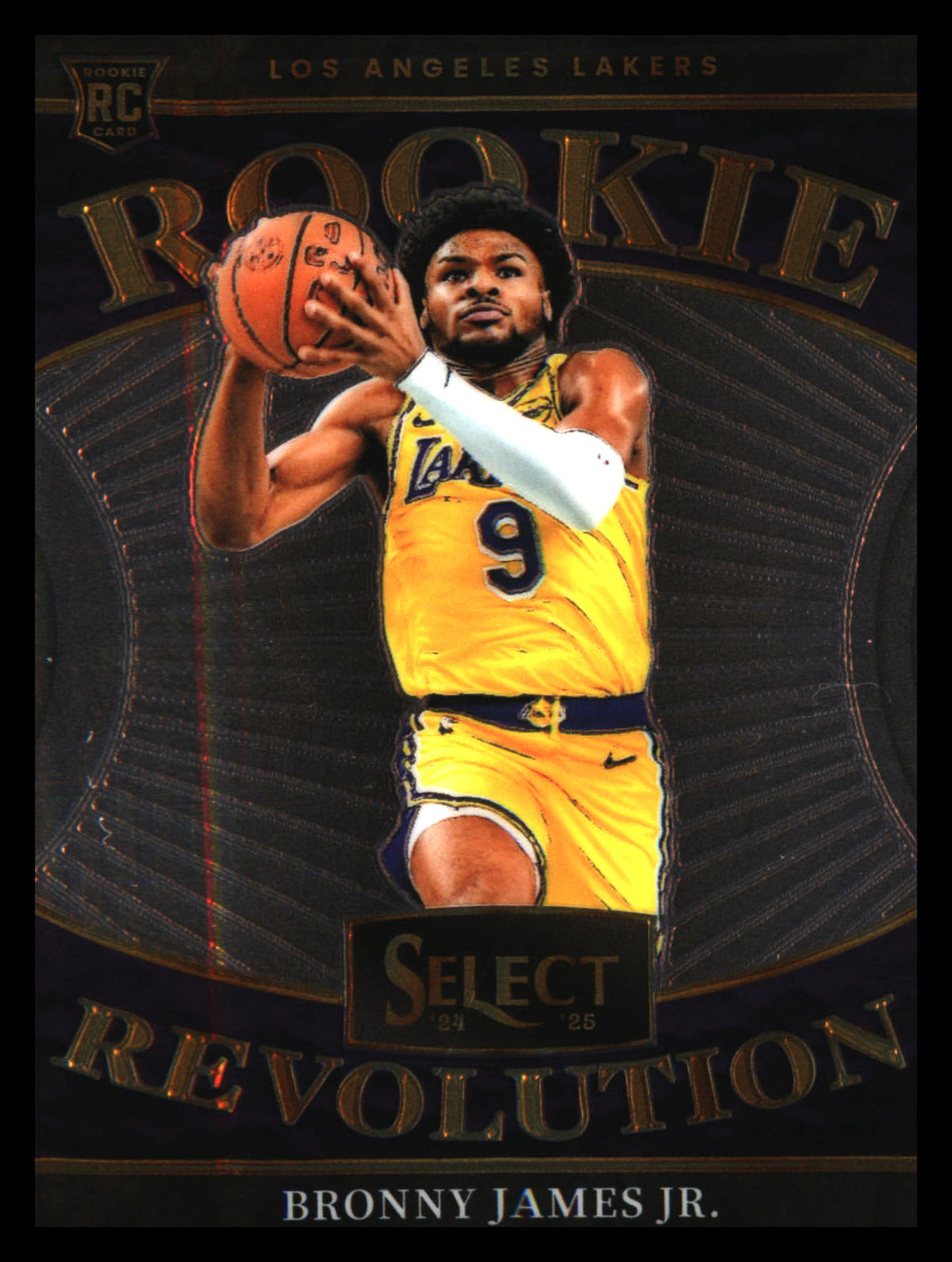 2024-25 Panini Select Rookie Revolution #3 Bronny James Jr. - Veteran Sports Cards FL
