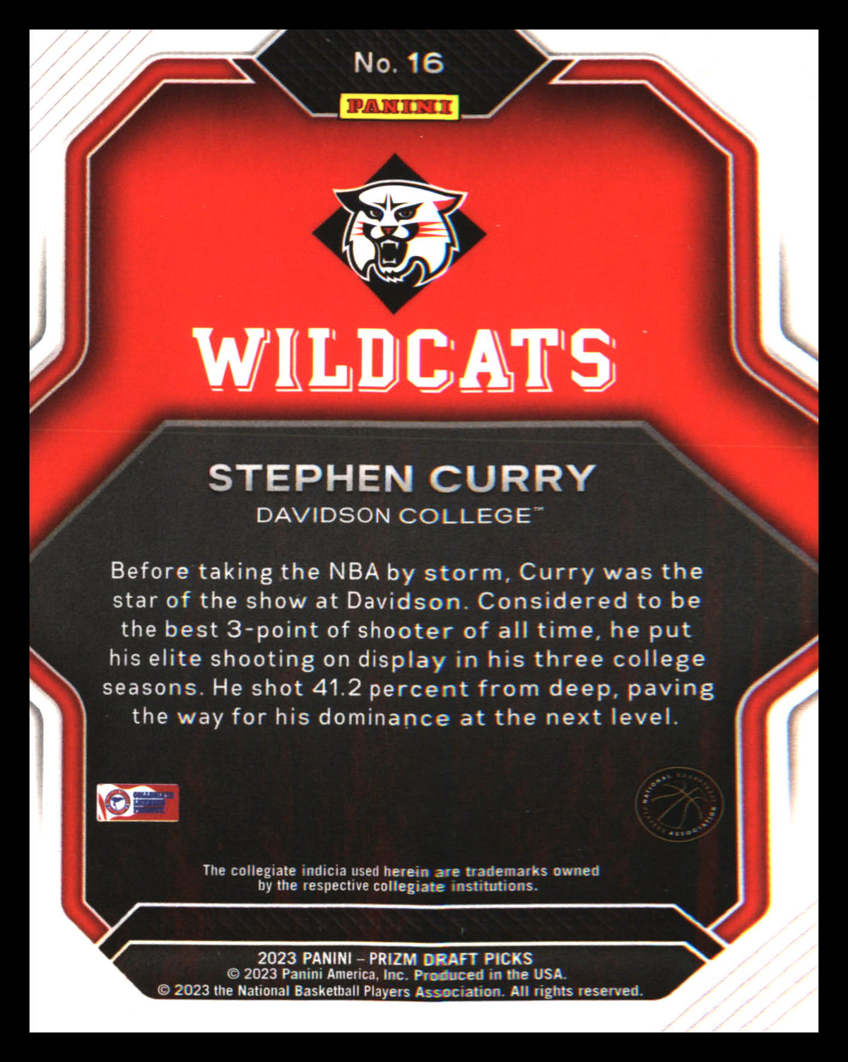 2023 Panini Prizm Draft Picks Fireworks #16 Stephen Curry - Veteran Sports Cards FL