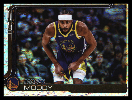 2025-26 Topps Sandglitter #140 Moses Moody - Veteran Sports Cards FL