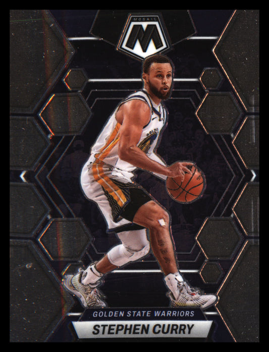2022-23 Panini Mosaic #92 Stephen Curry - Veteran Sports Cards FL