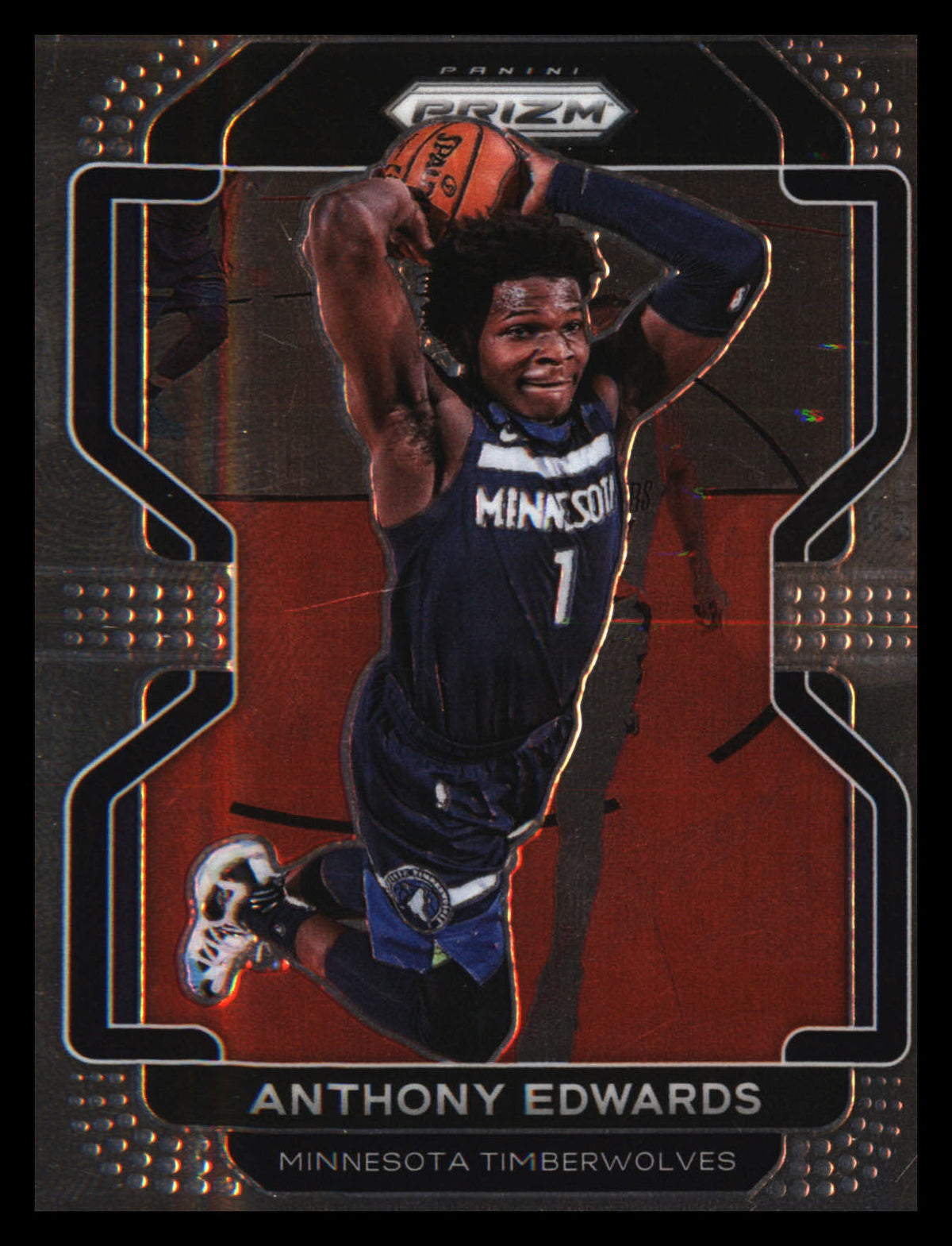 2021-22 Panini Prizm #37 Anthony Edwards - Veteran Sports Cards FL