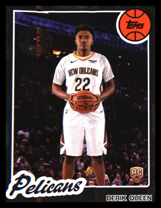 2025-26 Topps 1980-81 Topps Basketball #80BK-60 Derik Queen - Veteran Sports Cards FL