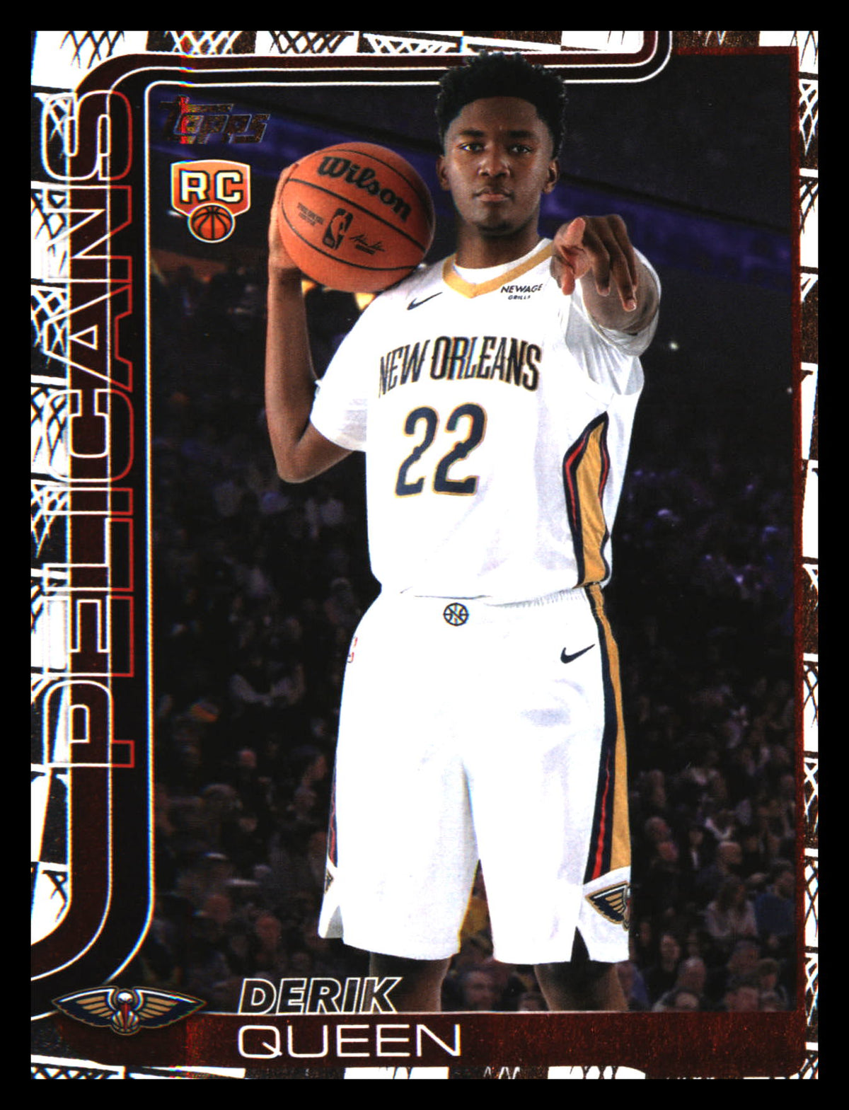2025-26 Topps Season Tip Off #213 Derik Queen Rookie Rookie - Veteran Sports Cards FL