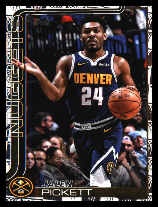 2025-26 Topps Season Tip Off #107 Jalen Pickett - Veteran Sports Cards FL