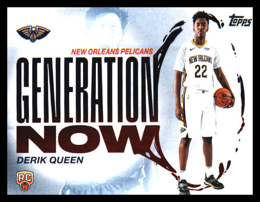 2025-26 Topps Generation Now #GN-13 Derik Queen - Veteran Sports Cards FL