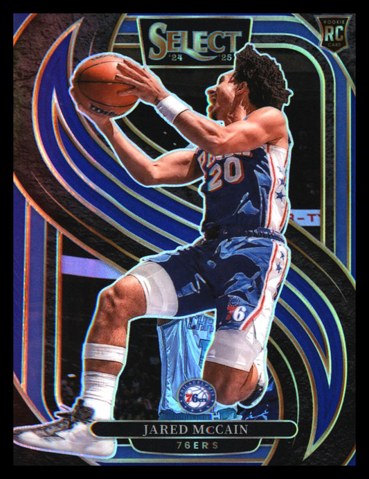 2024-25 Panini Select Silver Prizm #184 Jared McCain Rookie Rookie - Veteran Sports Cards FL