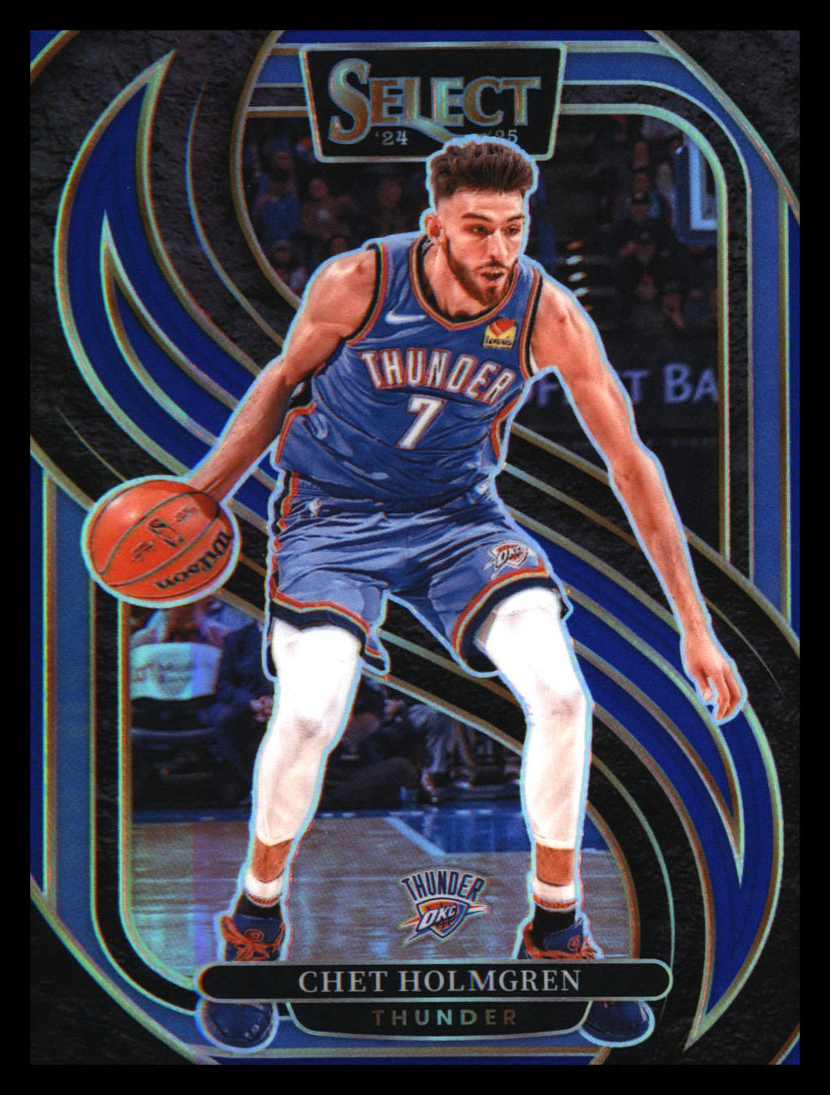 2024-25 Panini Select Blue Prizm #128 Chet Holmgren - Veteran Sports Cards FL