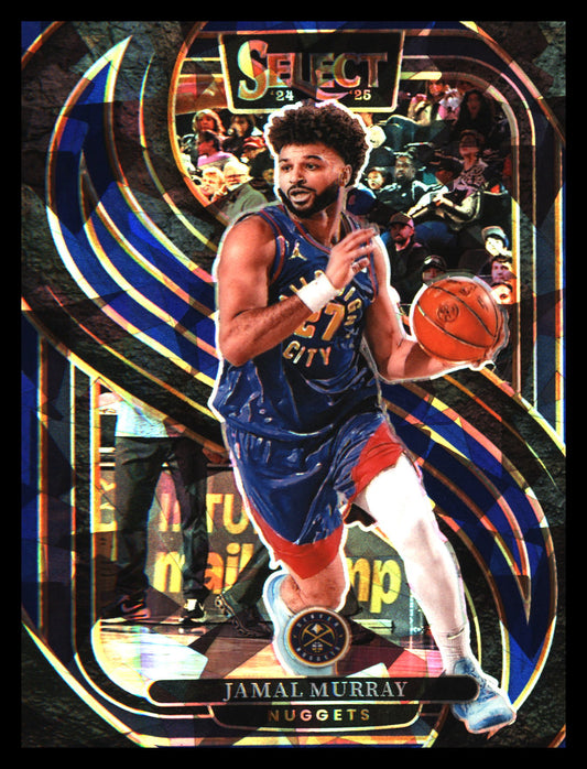 2024-25 Panini Select Blue Cracked Ice Prizm #120 Jamal Murray - Veteran Sports Cards FL