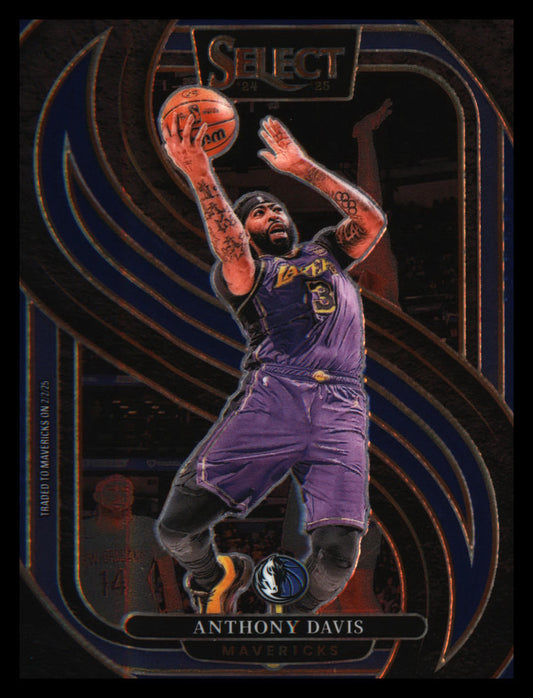 2024-25 Panini Select Blue (Retail) #149 Anthony Davis - Veteran Sports Cards FL