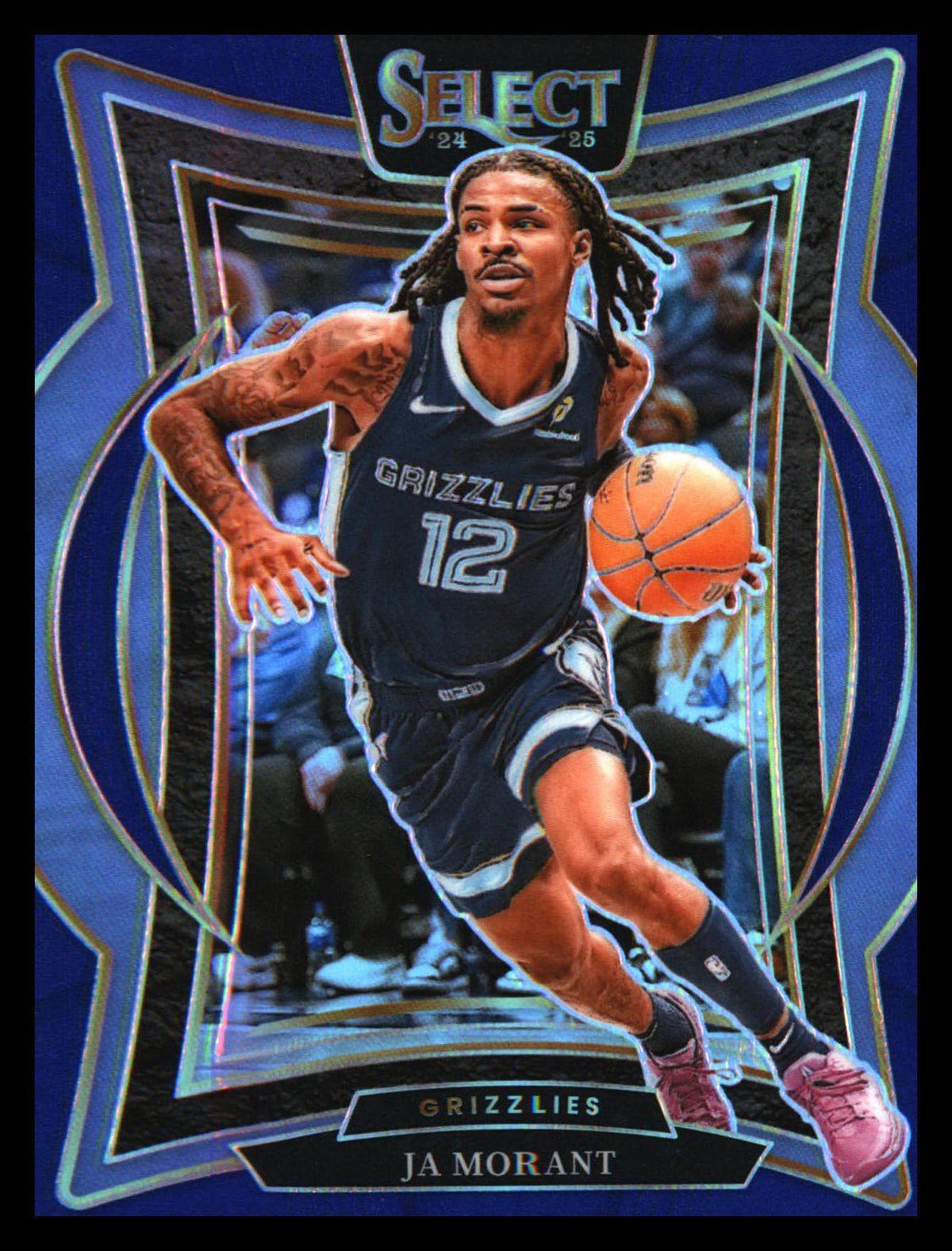 2024-25 Panini Select Blue Prizm #60 Ja Morant - Veteran Sports Cards FL