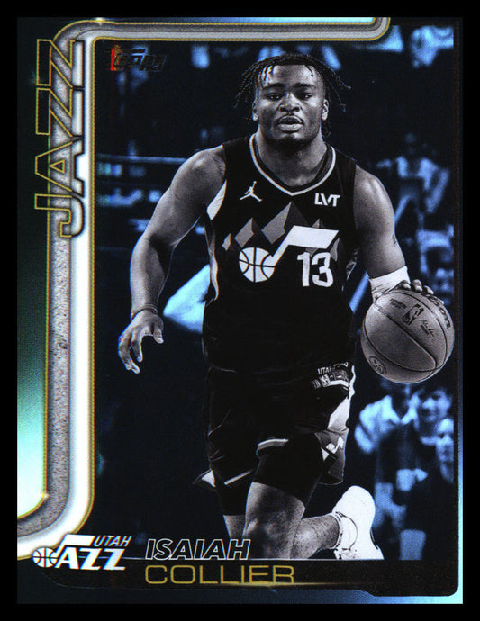 2025-26 Topps Blackout #133 Isaiah Collier - Veteran Sports Cards FL
