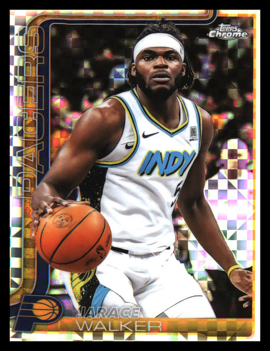 2025-26 Topps Chrome X-Fractor #53 Jarace Walker - Veteran Sports Cards FL