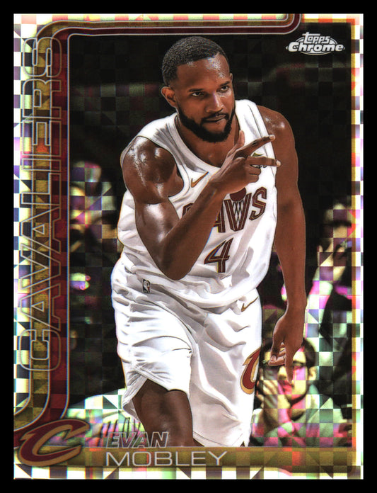 2025-26 Topps Chrome X-Fractor #67 Evan Mobley - Veteran Sports Cards FL