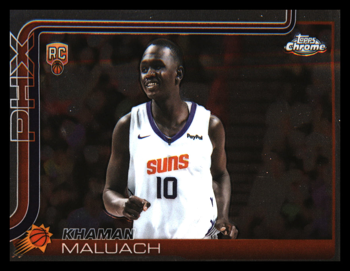 2025-26 Topps Chrome #260 Khaman Maluach Rookie Rookie - Veteran Sports Cards FL