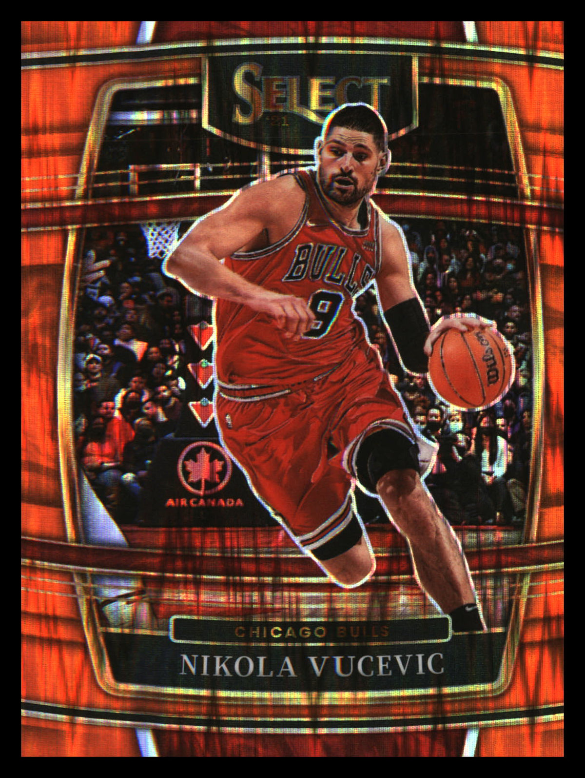 2021-22 Panini Select Orange Flash Prizms #92 Nikola Vucevic - Veteran Sports Cards FL