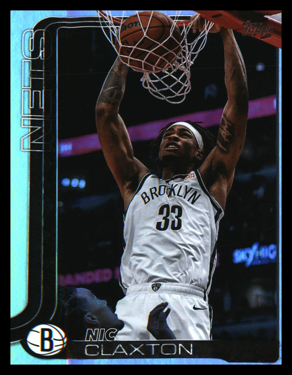 2025-26 Topps Holo Foil #10 Nic Claxton - Veteran Sports Cards FL
