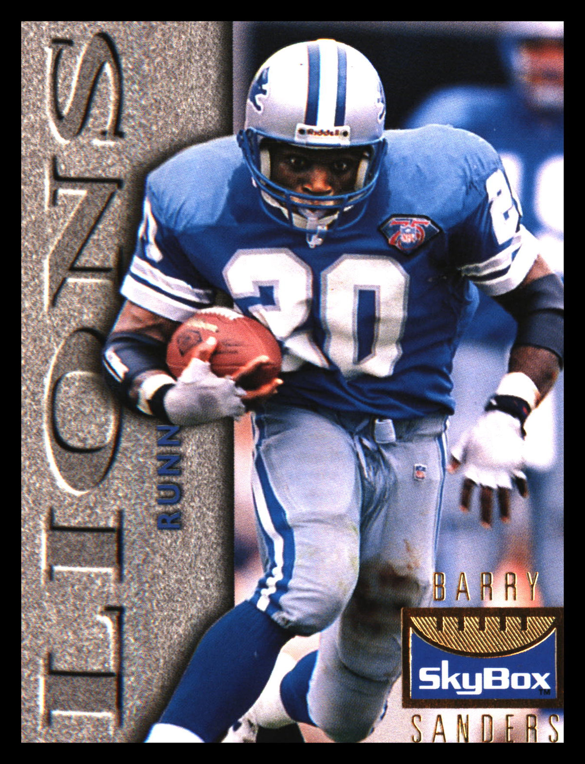 1995 SkyBox Premium #42 Barry Sanders - Veteran Sports Cards FL