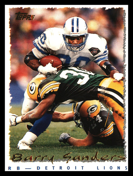 1995 Topps #110 Barry Sanders - Veteran Sports Cards FL
