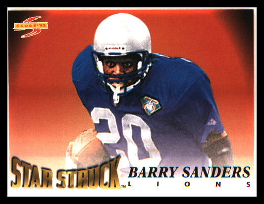 1995 Score #208 Barry Sanders - Veteran Sports Cards FL