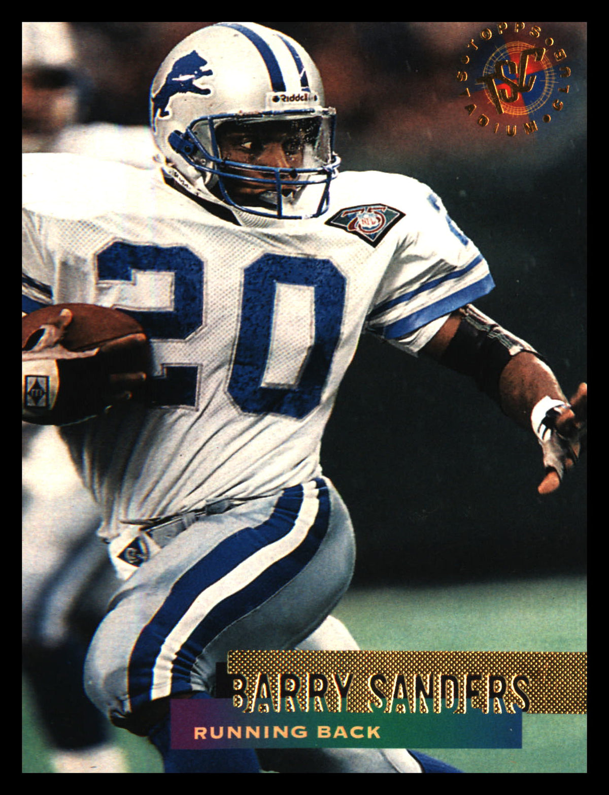 1995 Stadium Club #370 Barry Sanders - Veteran Sports Cards FL