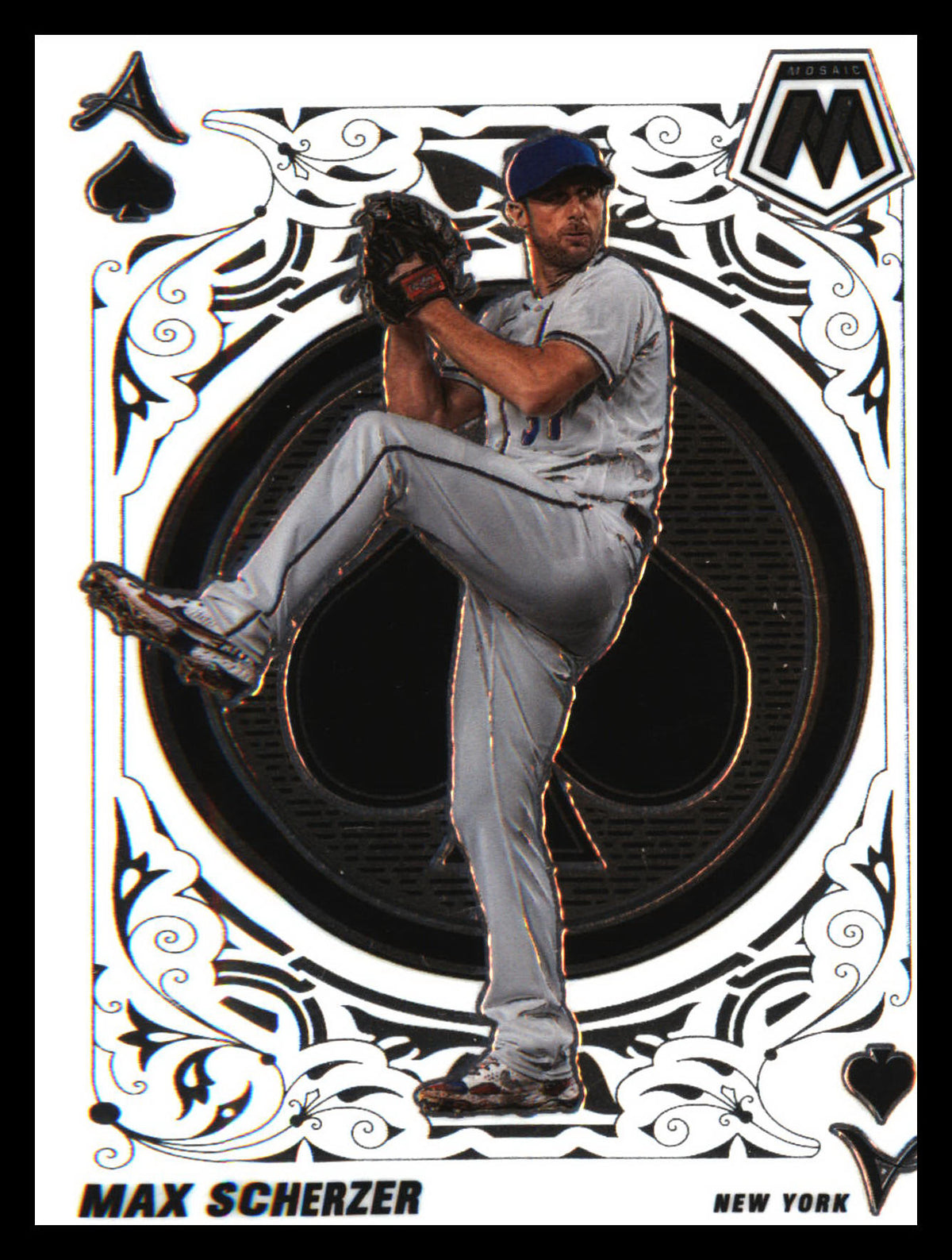 2022 Panini Mosaic Aces #A-10 Max Scherzer - Veteran Sports Cards FL