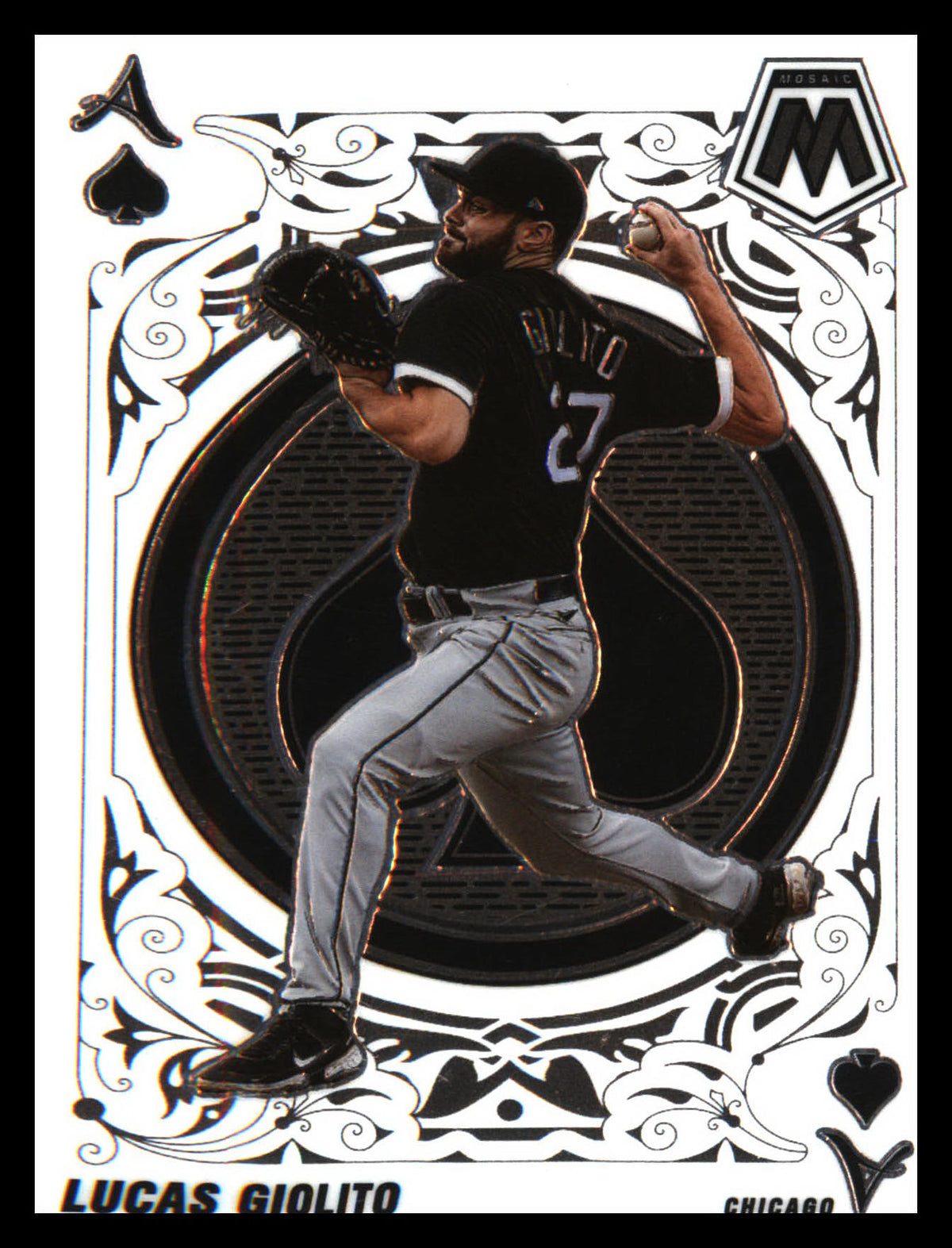 2022 Panini Mosaic Aces #A-5 Lucas Giolito - Veteran Sports Cards FL