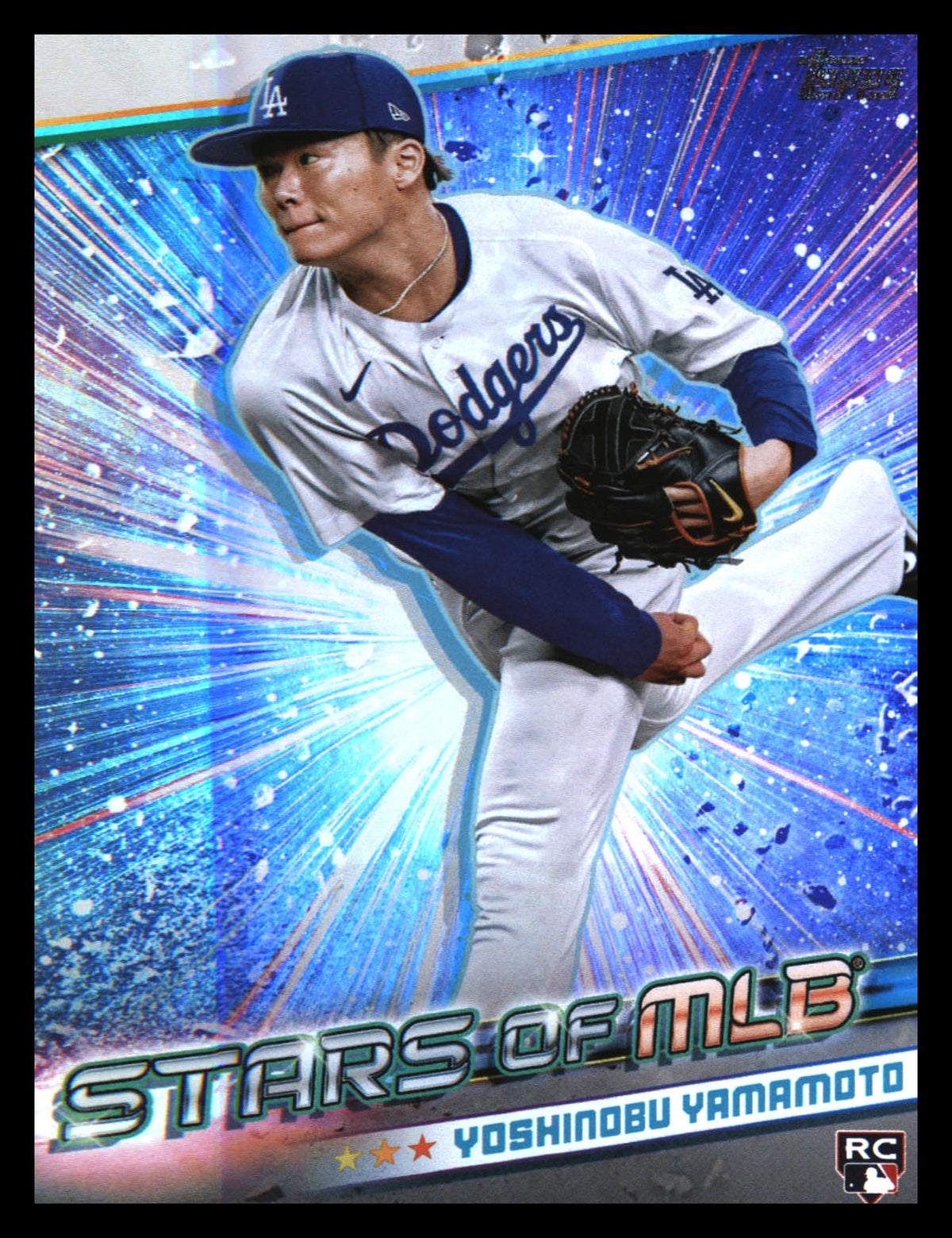 2024 Topps Stars of MLB #SMLB-57 Yoshinobu Yamamoto - Veteran Sports Cards FL