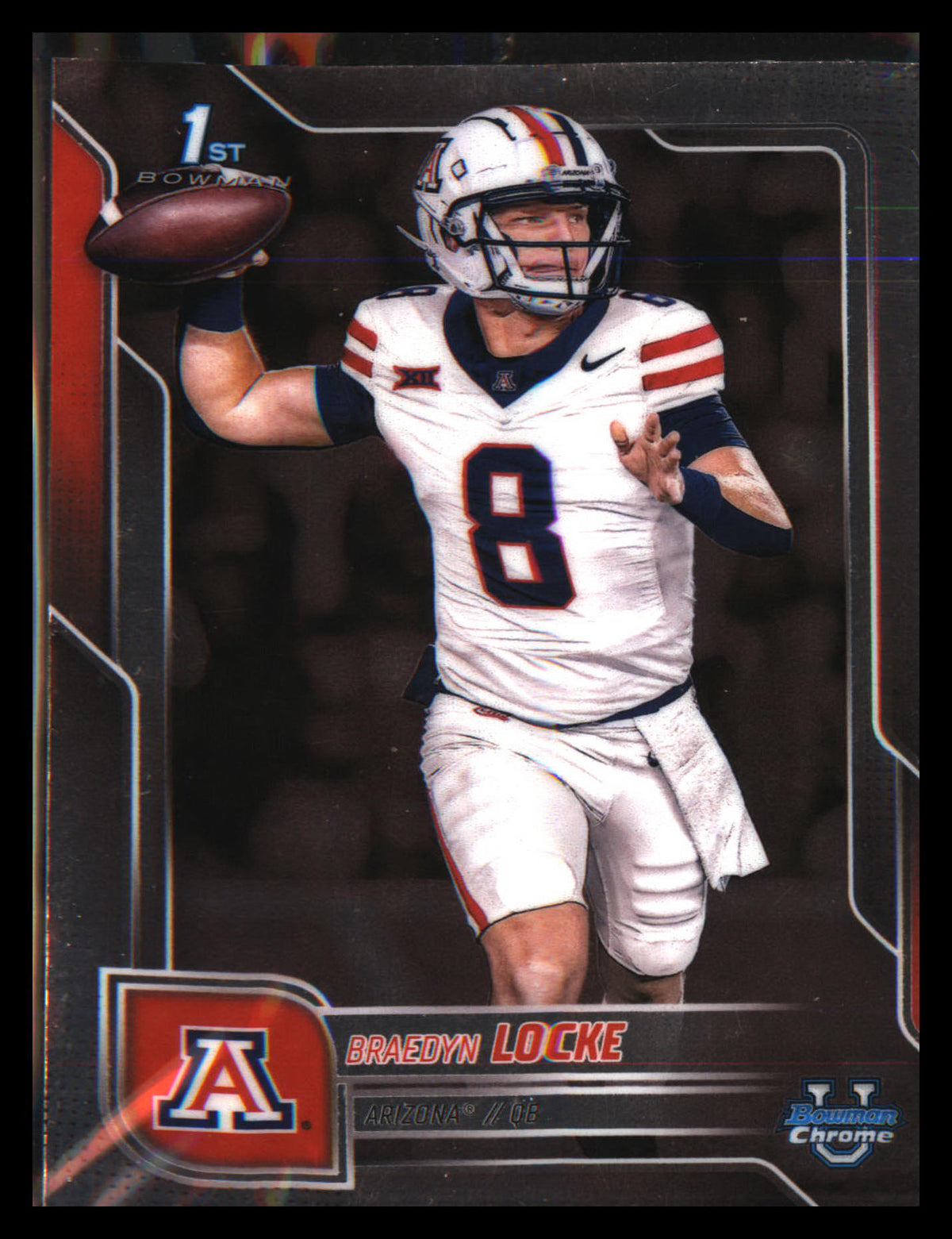 2025 Bowman University Chrome #40 Braedyn Locke - Veteran Sports Cards FL