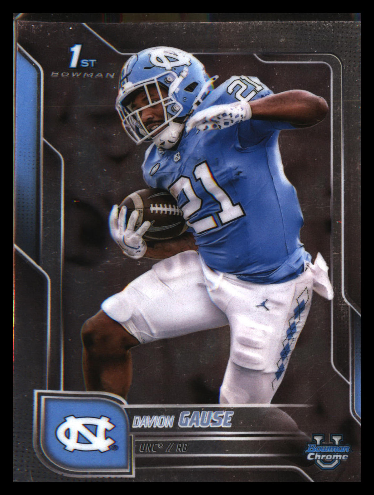 2025 Bowman University Chrome #105 Davion Gause - Veteran Sports Cards FL