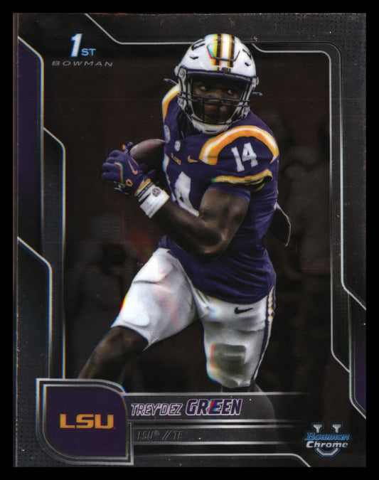 2025 Bowman University Chrome #94 Trey'Dez Green - Veteran Sports Cards FL