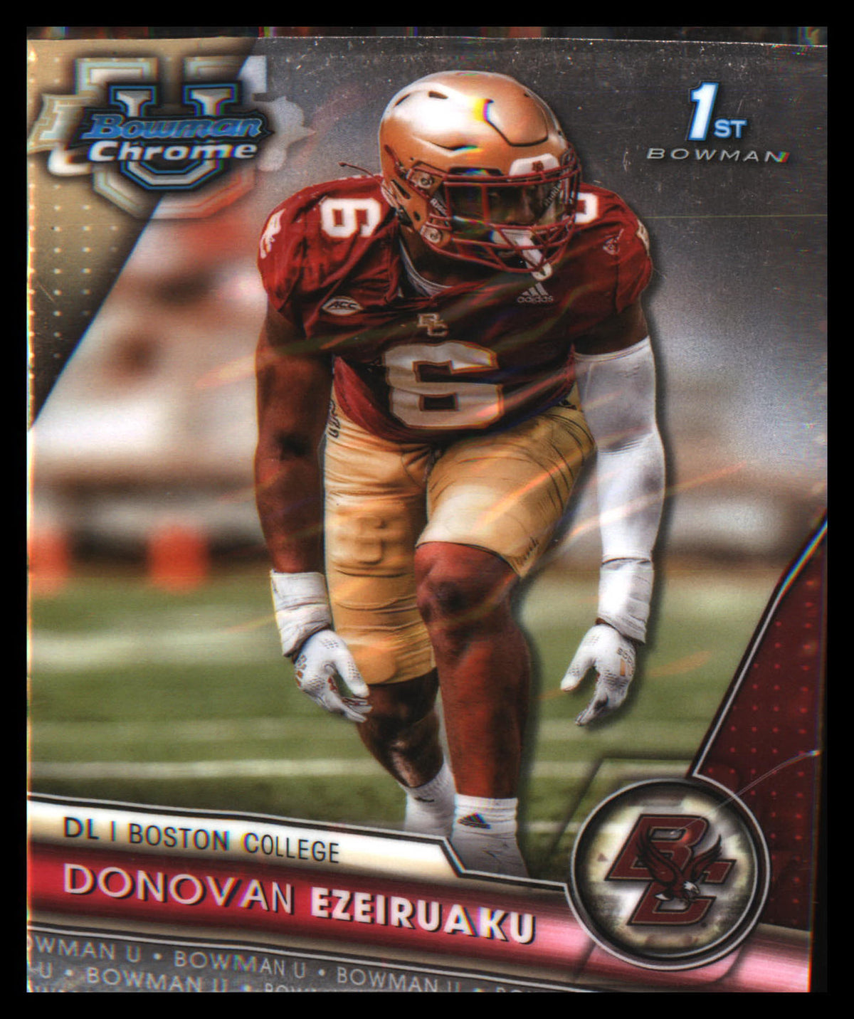 2023 Bowman University Chrome #71 Donovan Ezeiruaku - Veteran Sports Cards FL