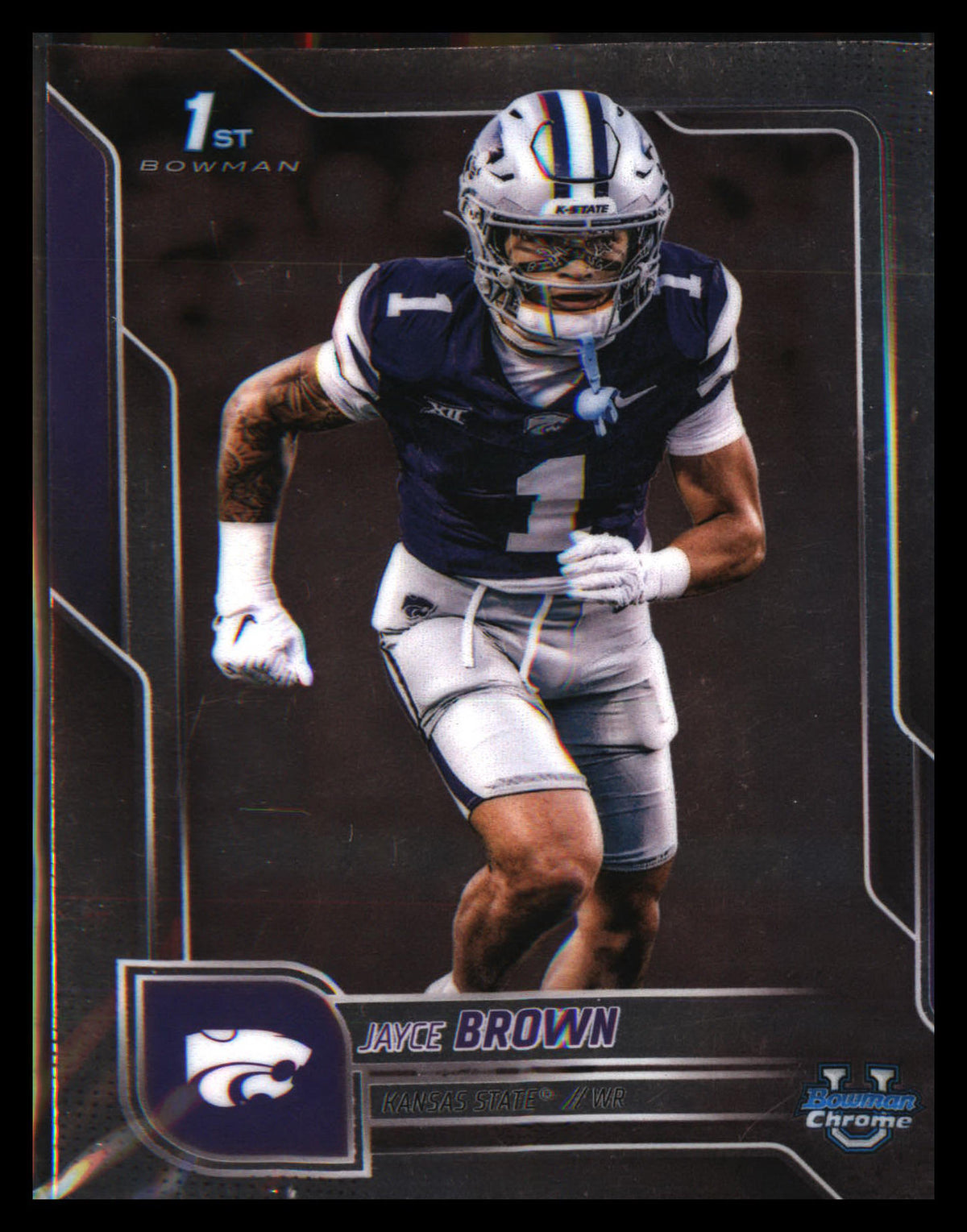 2025 Bowman University Chrome #71 Jayce Brown - Veteran Sports Cards FL