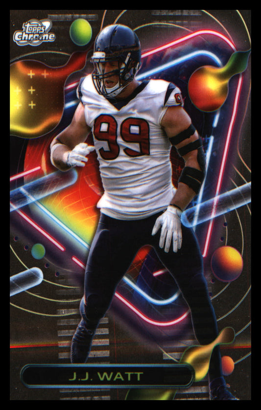 2023 Topps Composite Cosmic Chrome Nucleus #270 J.J. Watt - Veteran Sports Cards FL