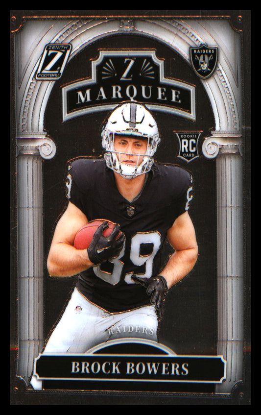 2024 Panini Zenith Z Marquee #8 Brock Bowers - Veteran Sports Cards FL