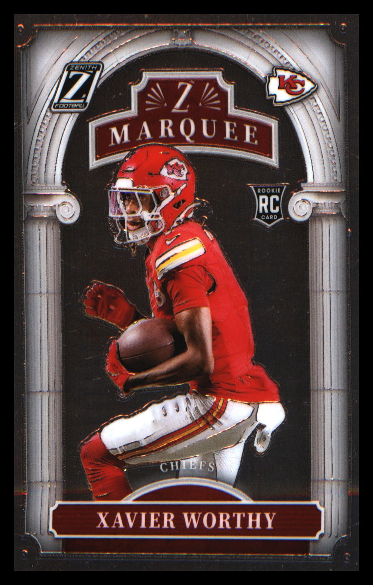 2024 Panini Zenith Z Marquee #7 Xavier Worthy - Veteran Sports Cards FL