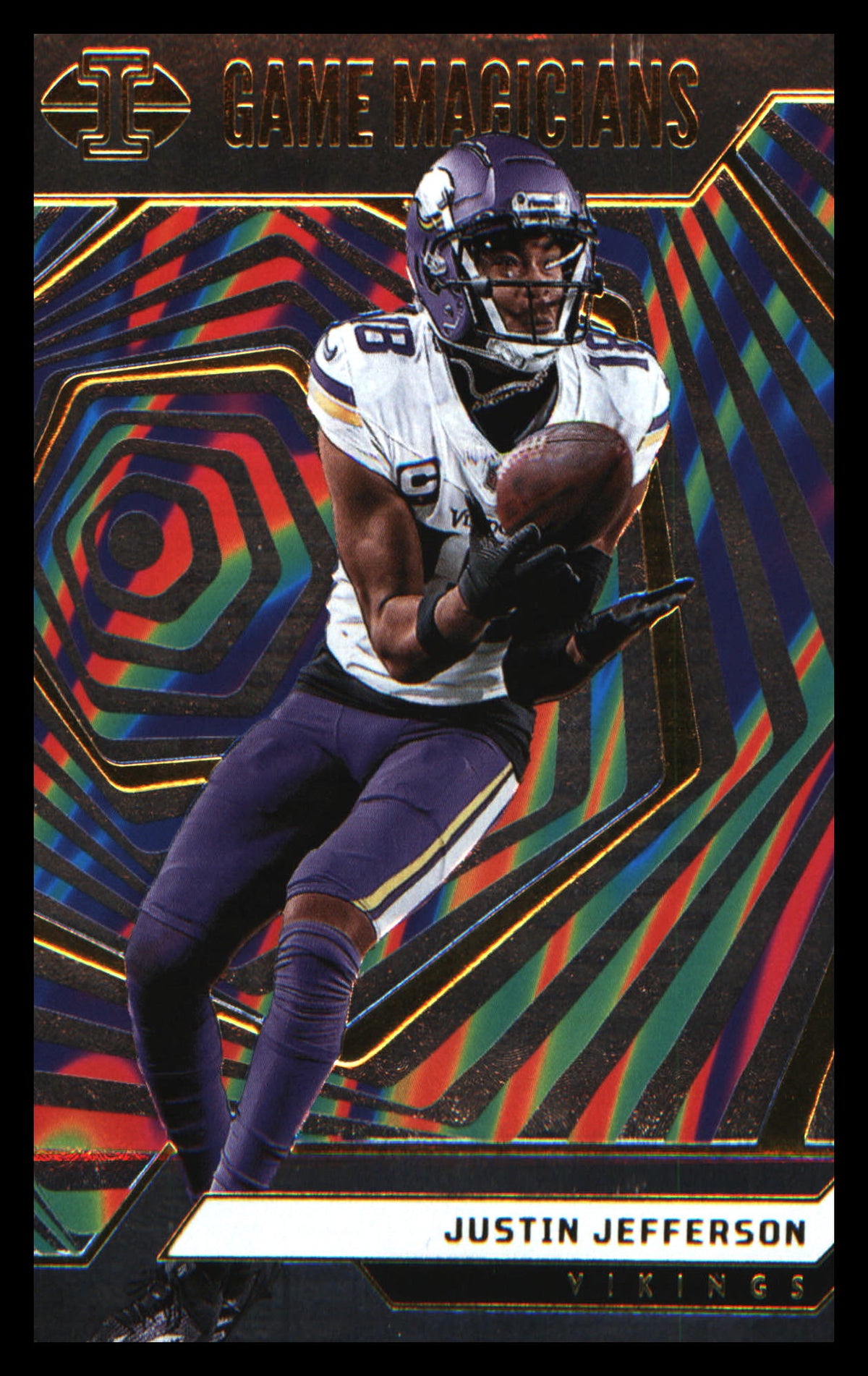 2024 Panini Illusions Game Magicians #16 Justin Jefferson