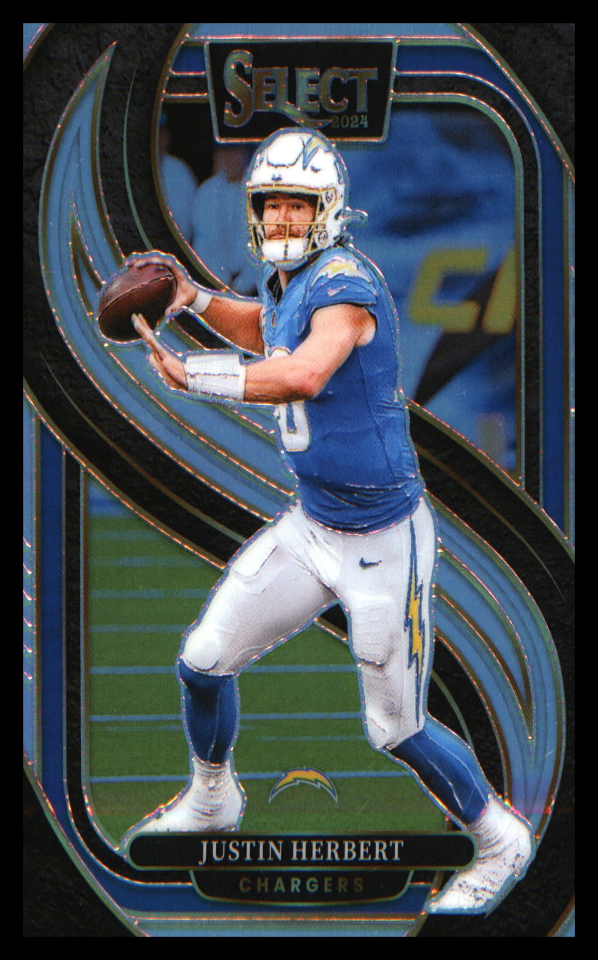 2024 Panini Select Silver Prizm 131 Justin Herbert 17576